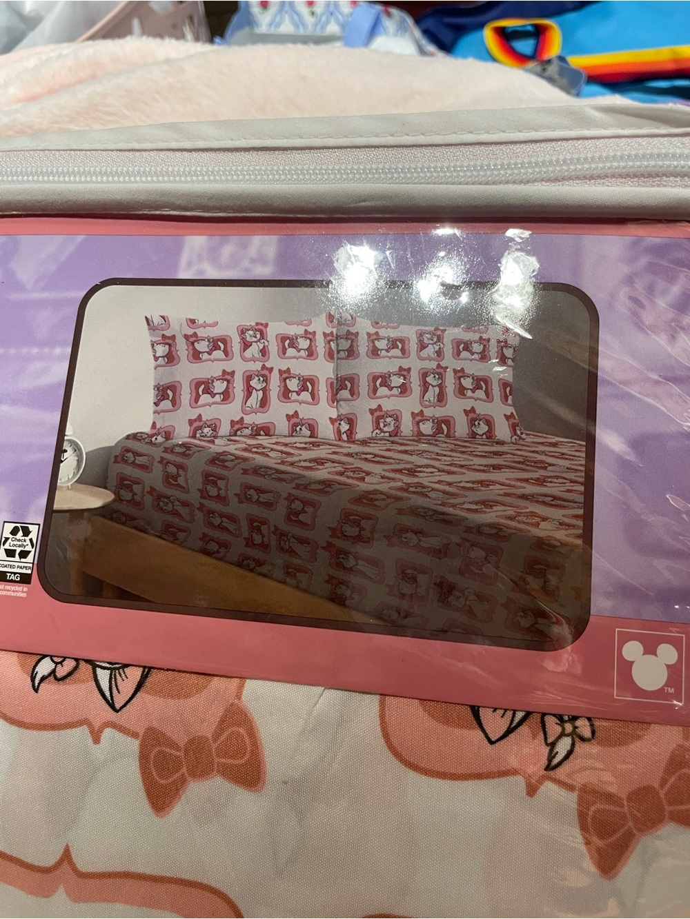 NWT Disney Aristocats Marie Twin Sheet Set - Picture 6 of 6
